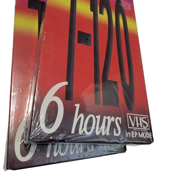 LDK T-120 VHS 6 Hours NIP Lot of 2 - Picture 5 of 5